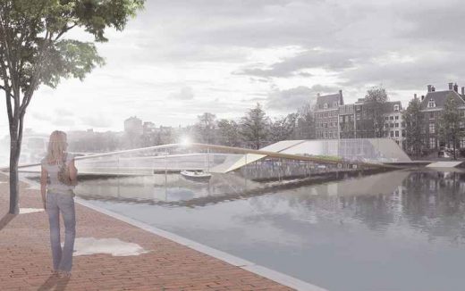 Amsterdam Iconic Pedestrian Bridge design proposal