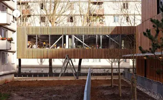 Groupe scolaire Lucie Aubrac Nanterre Paris building