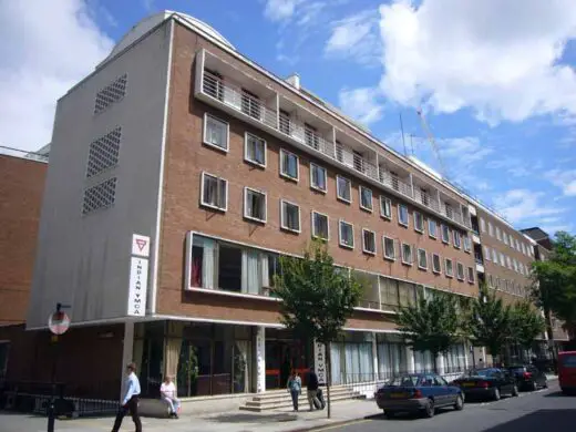 Indian YMCA building Fitzrovia London