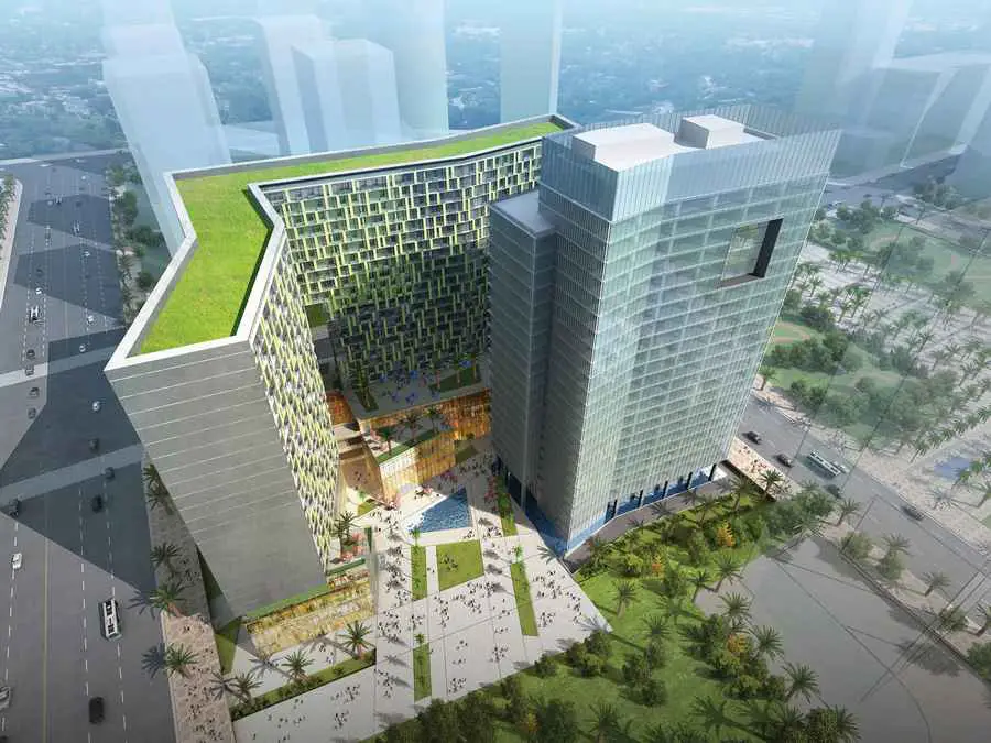 Nanning Wuxiang Headquarters building design