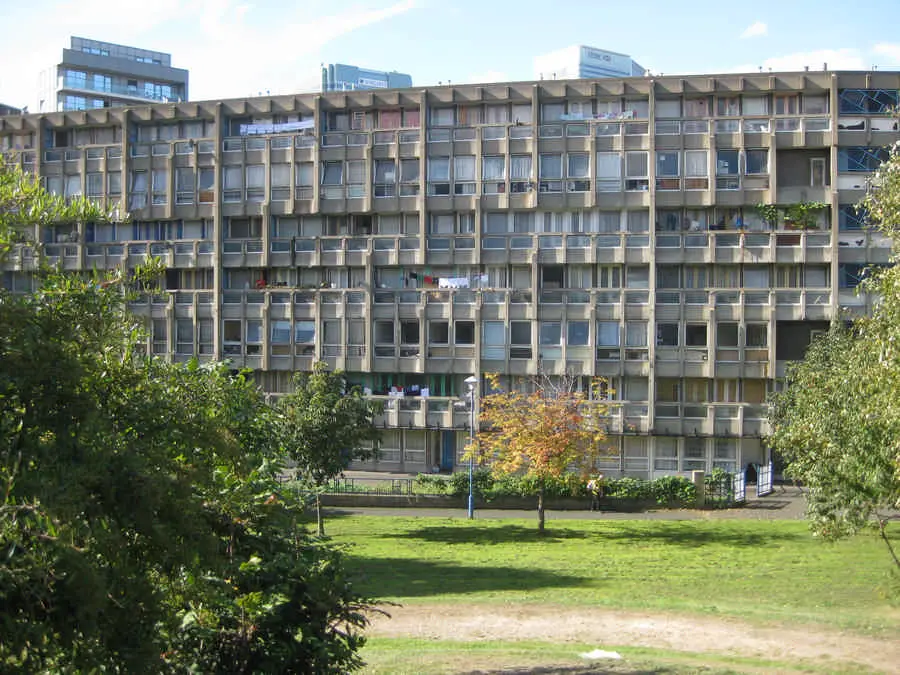 Robin Hood Gardens Poplar by The Smithsons