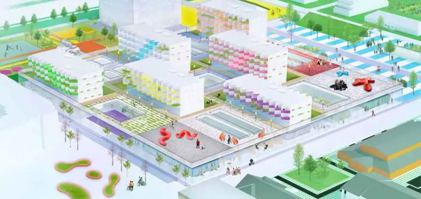 Academic District in Bemowo – Warsaw Masterplan