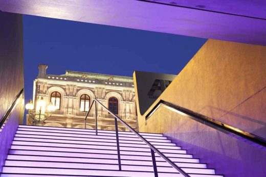 Albertina Passage Vienna Dinner Club steps