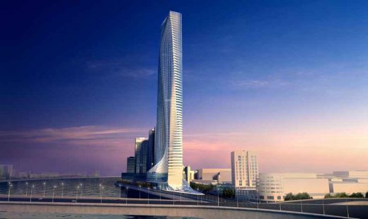 Nile Tower Cairo building design by Zaha Hadid Architects