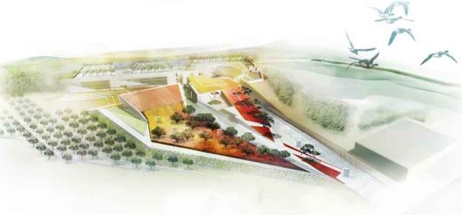 Palestine architectural contest entry by Edward Cullinan Architects