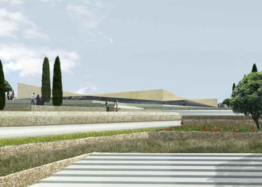 Palestinian Museum Architecture Competition entry by Heneghan Peng