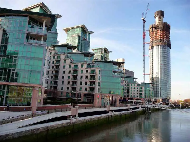 St Georges Wharf London River Thames property