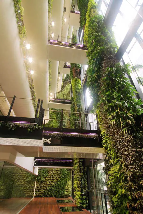 Singapore CBD Building - Hanging Garden