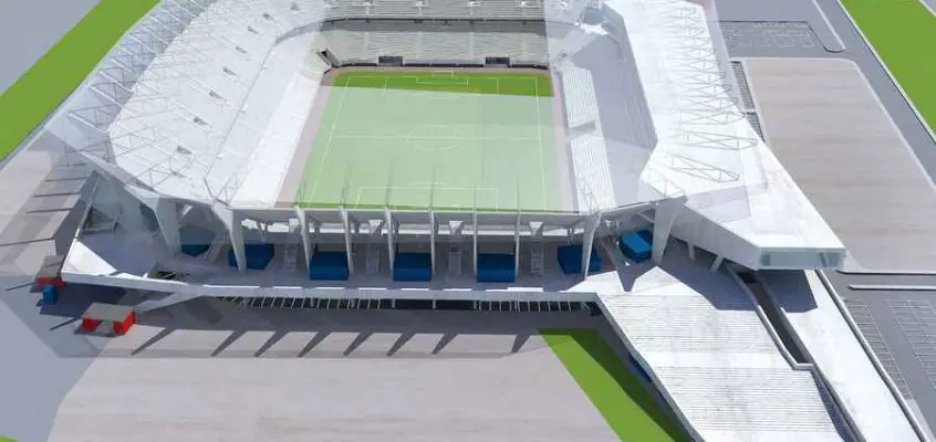 Arena Lviv Stadium Ukraine Building