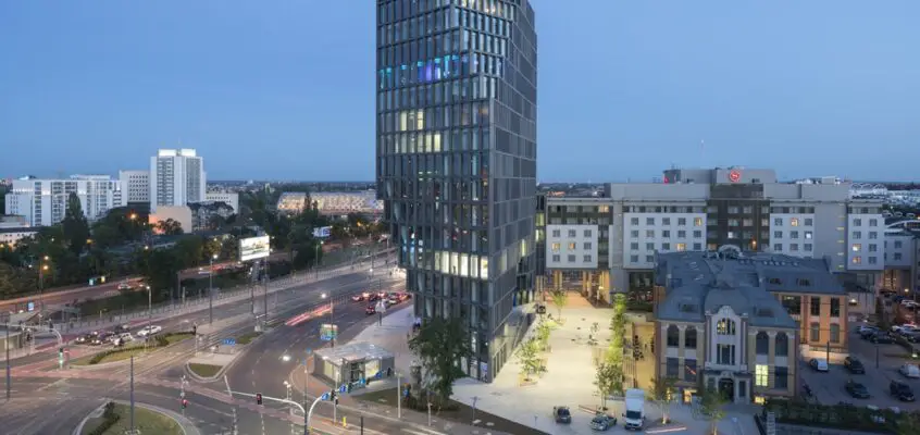 Baltyk Tower Poznań Building, MVRDV Poland