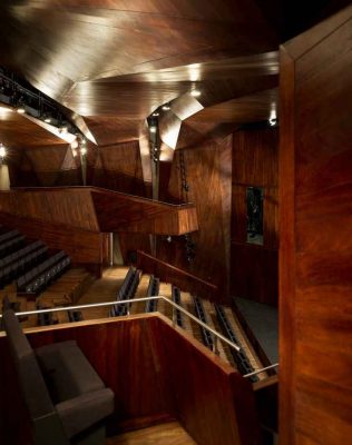 Lyric Theatre Belfast, O'Donnell + Tuomey Building auditorium