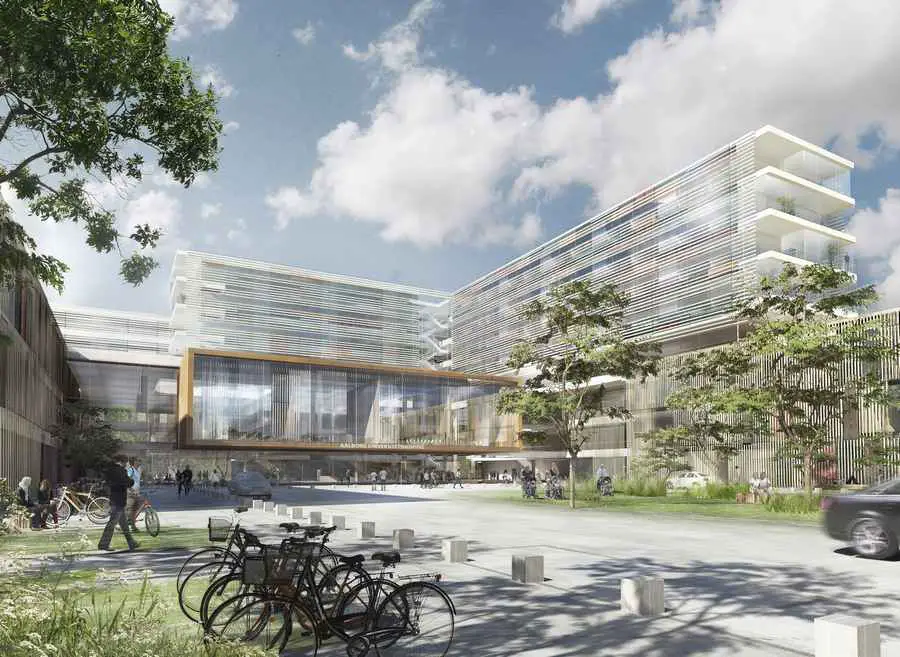 New Aalborg University Hospital building Denmark