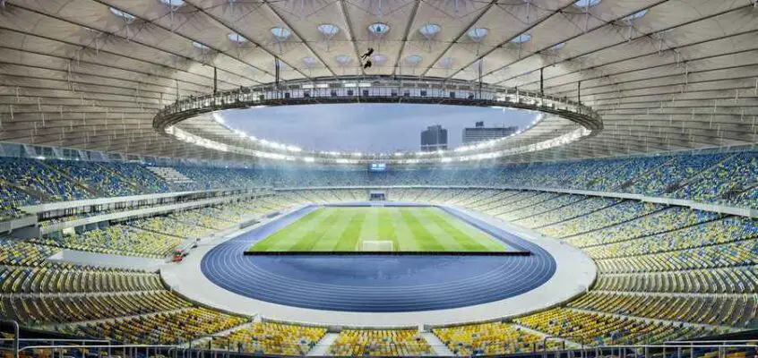 Olympic Stadium Kiev, Ukraine Football Ground