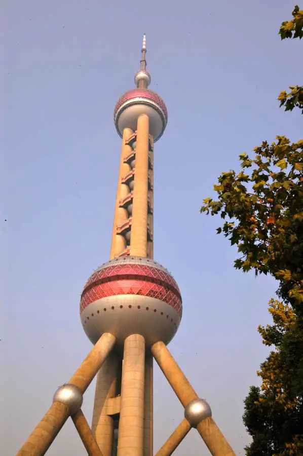 Oriental Pearl TV Tower Shanghai building