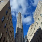 Rockefeller Center NYC building tower in the city