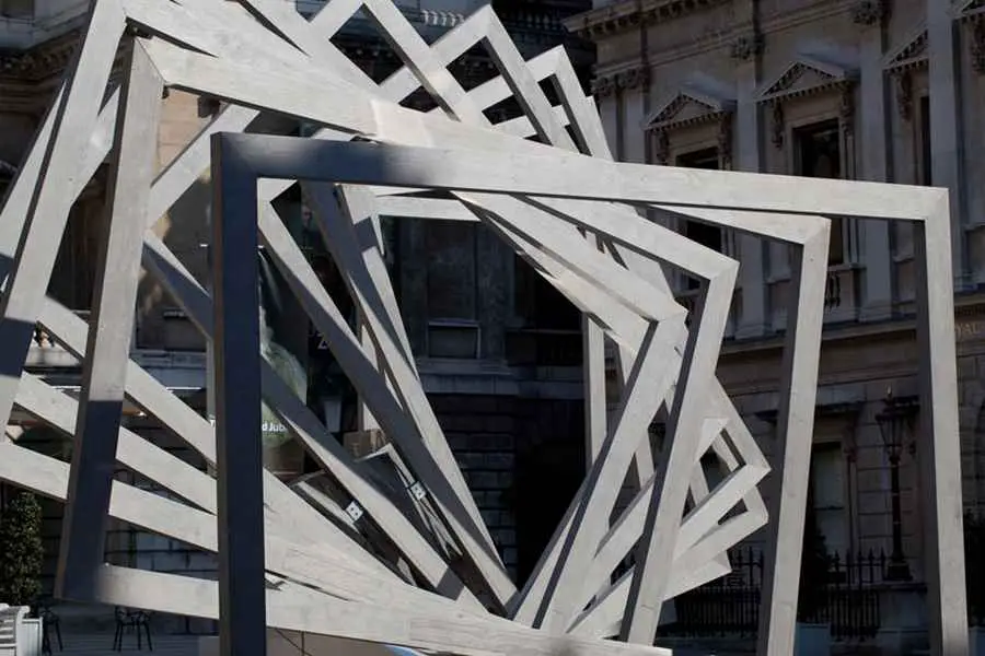 Royal Academy Installation, Chris Wilkinson Structure: Summer Exhibition
