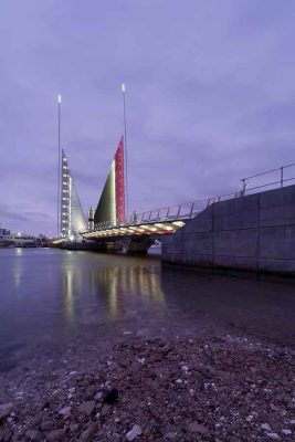 Twin Sails Bridge Poole Harbour design