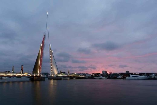 Twin Sails Bridge Poole Harbour design