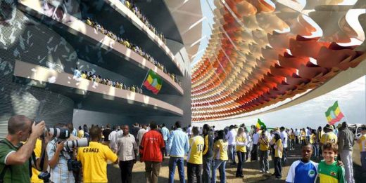 Addis Ababa Stadium Ethiopian sports building