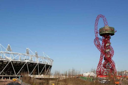 Orbit Olympic Park Landmark by Anish Kapoor designers