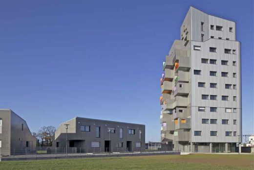 Housing Rennes Courrouze buildings