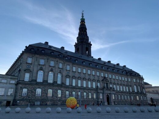 Christiansborg Copenhagen Parliament building