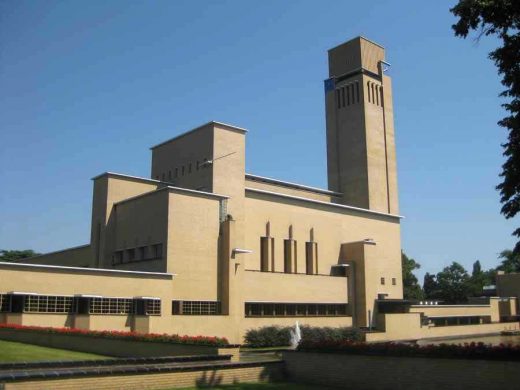 Hilversum Town Hall building in the Netherlands