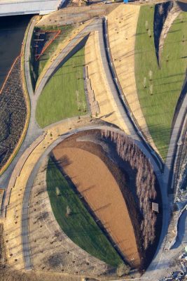 London Olympics Park Aerial view