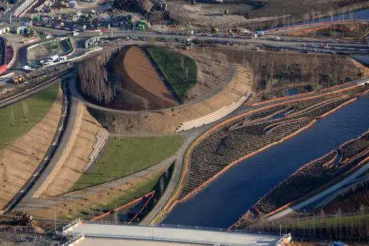 London Olympic Park aerial photo