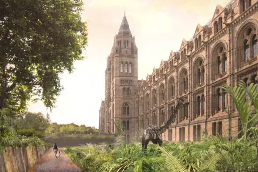 Natural History Museum London design by Níall McLaughlin Architects