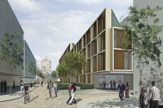University of Oxford Mathematical Institute building design
