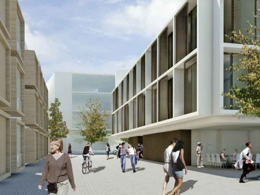 University of Oxford Mathematical Institute building design