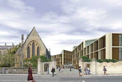 University of Oxford Mathematical Institute building design