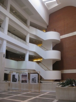 British Library Building interior