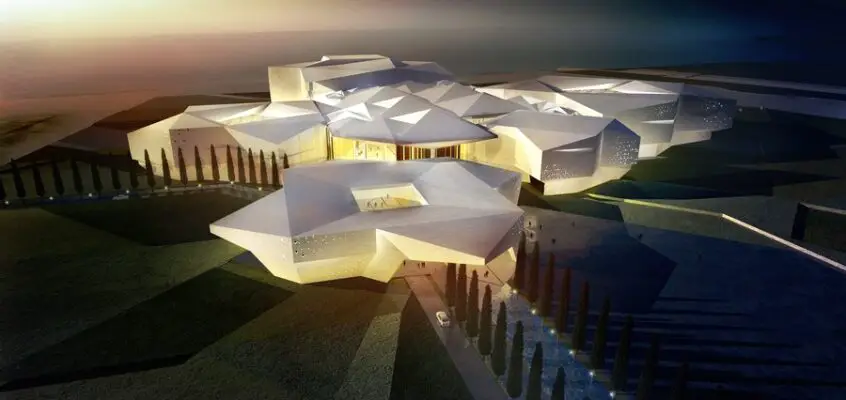 Turkmenistan Congress Hall Building