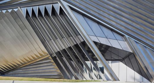 Eli and Edythe Broad Art Museum Zaha Hadid building