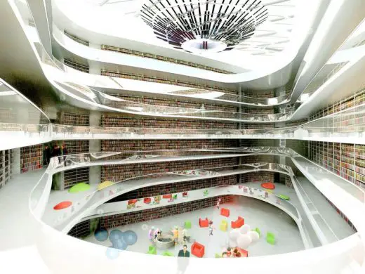 Daegu Gosan Library Building by Haiko Cornelissen Architecten