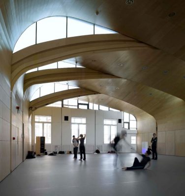 Siobhan Davies Studio, London, UK design by Sarah Wigglesworth Architects