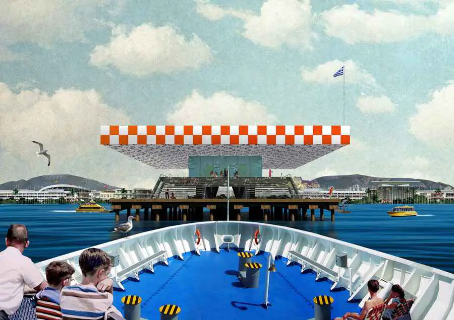 Faliro Pier Athens Competition: Greek Design