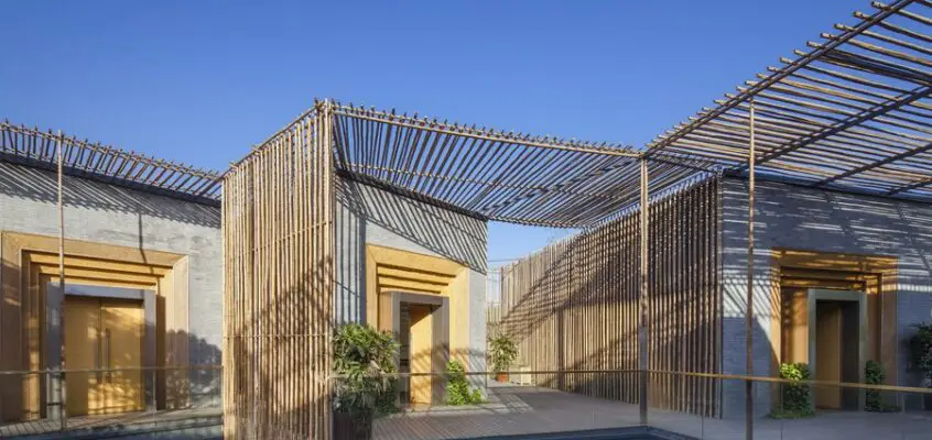 Tea House Yangzhou: Chinese Bamboo Building