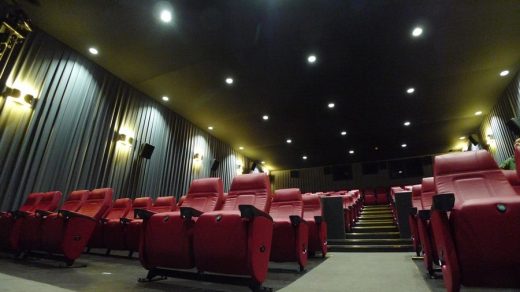 Barbican Centre Cinema London interior seats