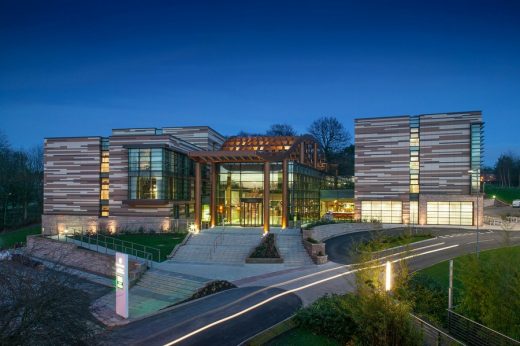 The Orchard Eco Hotel Nottingham University design by RHWL Architects