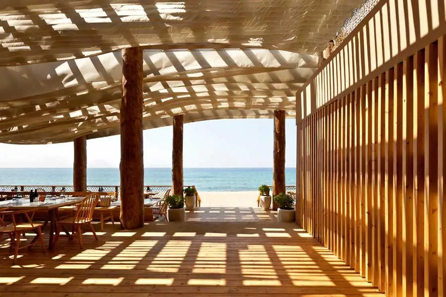 Barbouni Beach Restaurant, Costa Navarino