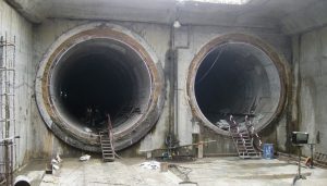 Kolkata Metro tunnel infrastructure India