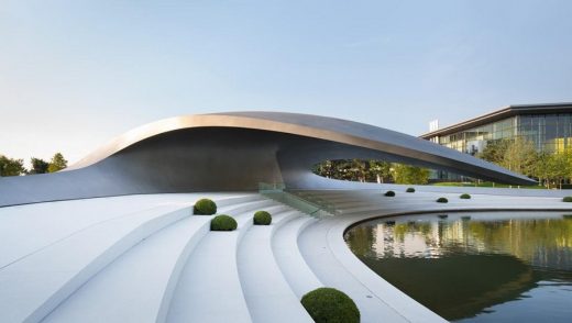 New Autostadt Building in Germany design by Henn Architekten