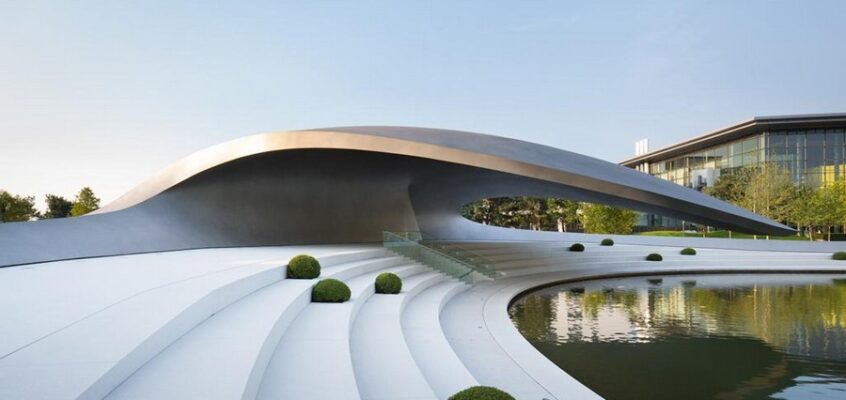 Porsche Pavilion Wolfsburg Structure, Germany