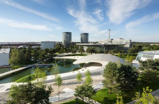 New Autostadt Building Structure design by Henn Architekten