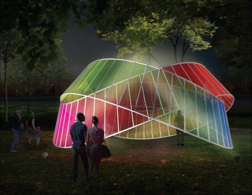 Rainbow Folly, Socrates Sculpture Park