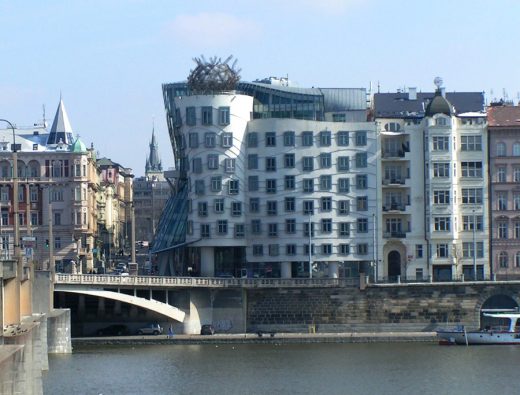 Dancing House Prague Frank Gehry building