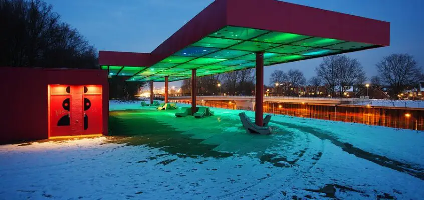 Noorderpark Amsterdam North Light Installations